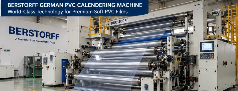 Illustrative berstorff calender manufacturing equipment